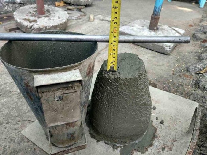 Độ sụt bê tông - bê tông tươi TP Hồ Chí Minh